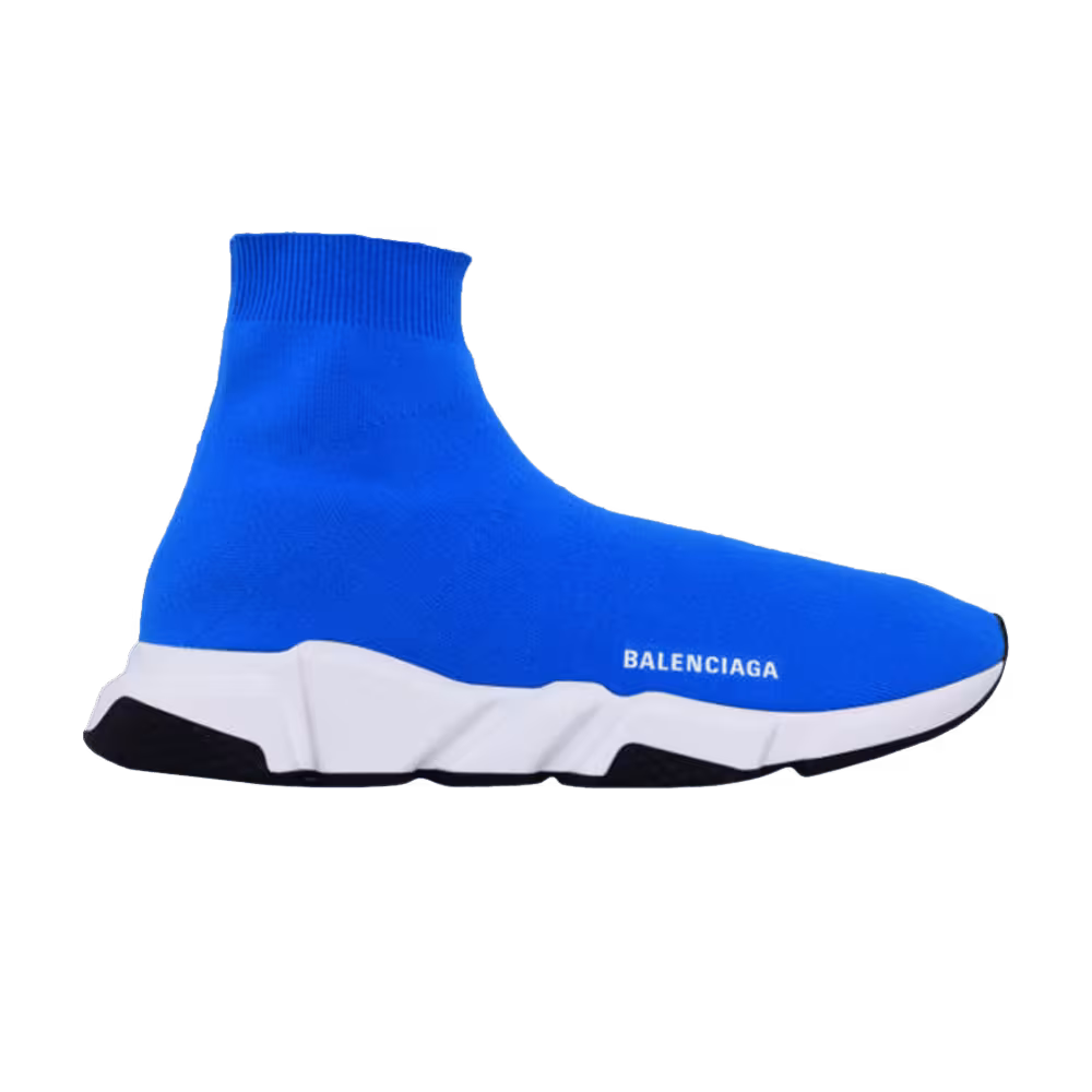 Balenciaga Speed Trainer Indigo White Black