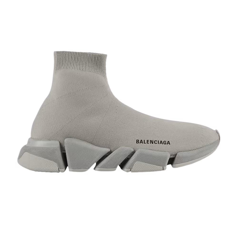 Balenciaga Speed 2 Trainer Knit Grey