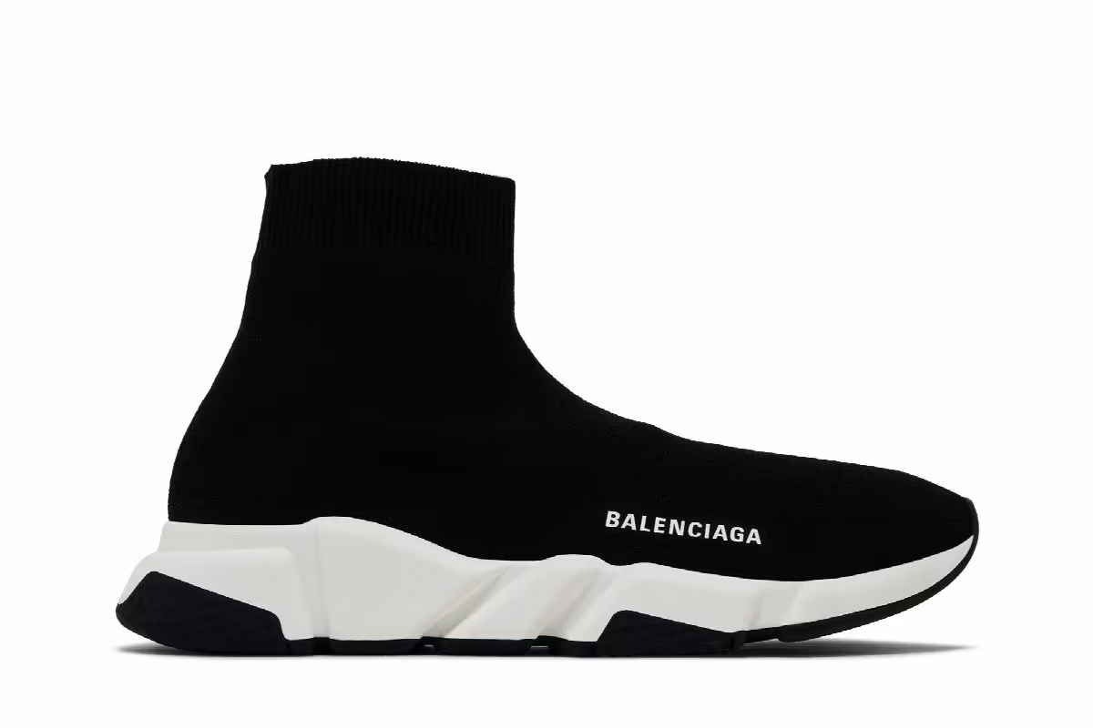 Balenciaga Women's Speed Trainer Black, view 2