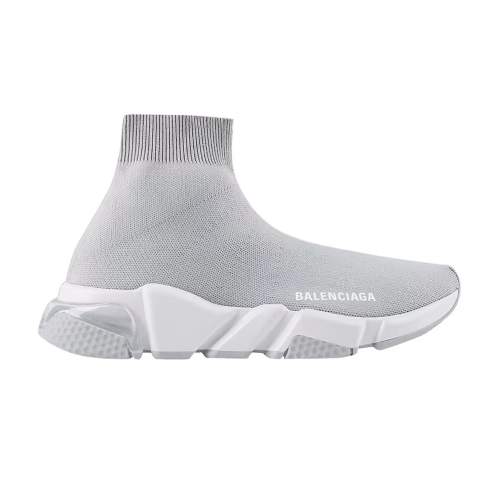 Balenciaga Women's Speed Clear Sole Trainer Grey