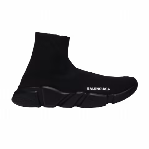 Balenciaga Wmns Speed Trainer High 'Black' 2019