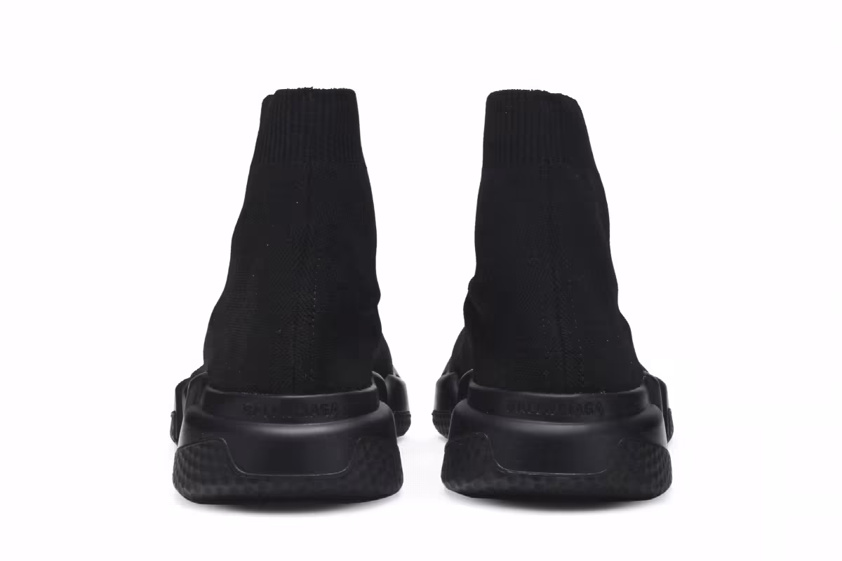 Balenciaga Women's Speed Trainer High Black 2019, view 7
