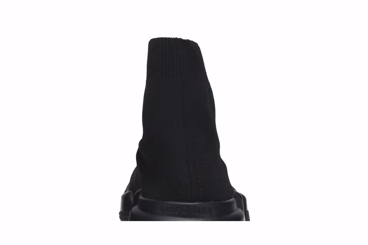 Balenciaga Women's Speed Trainer High Black 2019, view 8