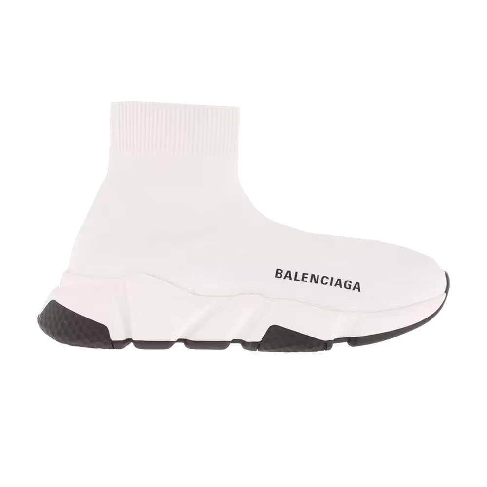 Balenciaga Women's Speed Trainer Mid White