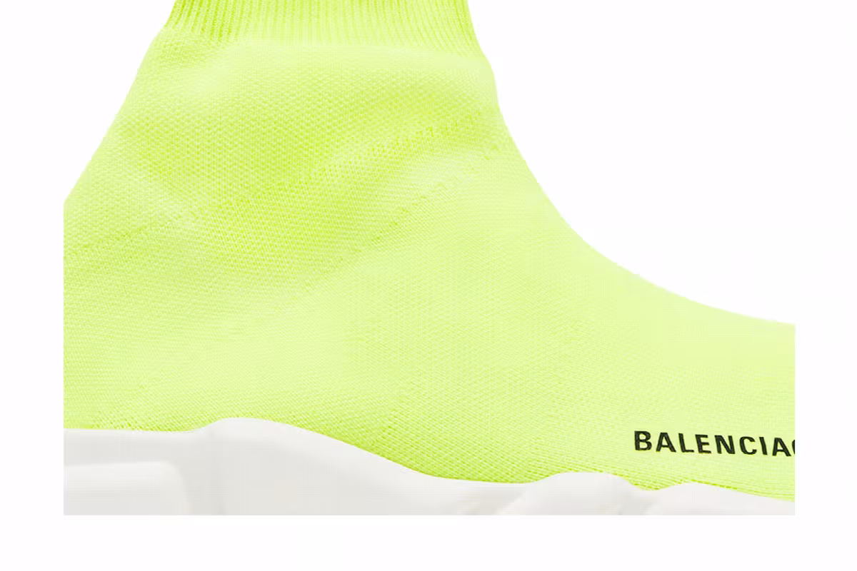 Balenciaga Speed Trainer Neon Fluo, view 3