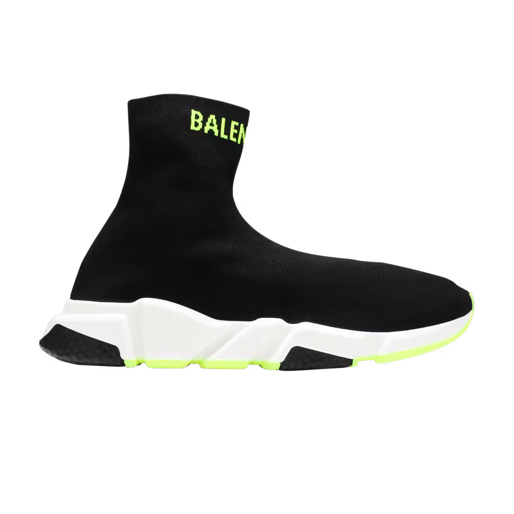 Balenciaga Speed Trainer Black Yellow Fluo