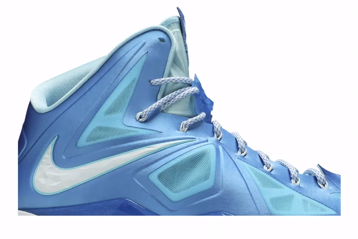 Nike LeBron 10+ Sport Pack Blue Diamond, view 3