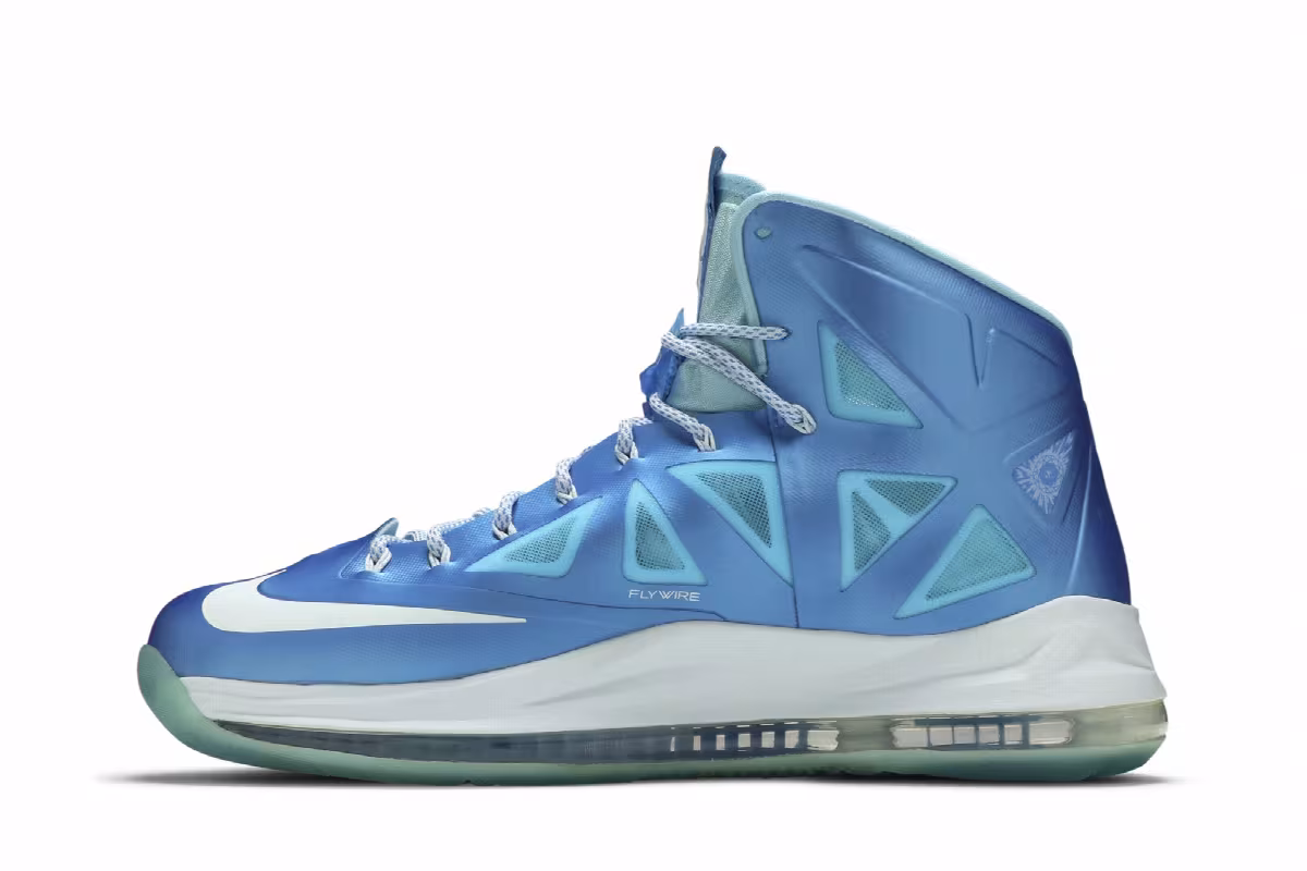 Nike LeBron 10+ Sport Pack Blue Diamond, view 4