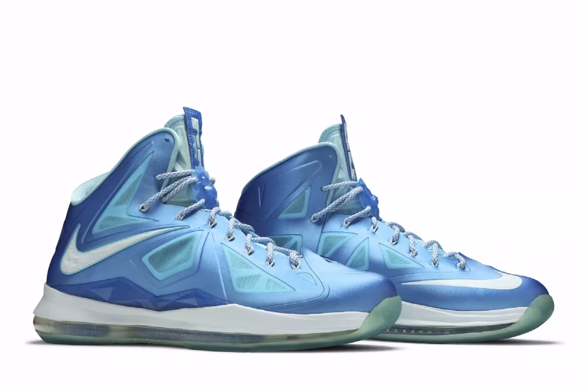 Nike LeBron 10+ Sport Pack Blue Diamond, view 9