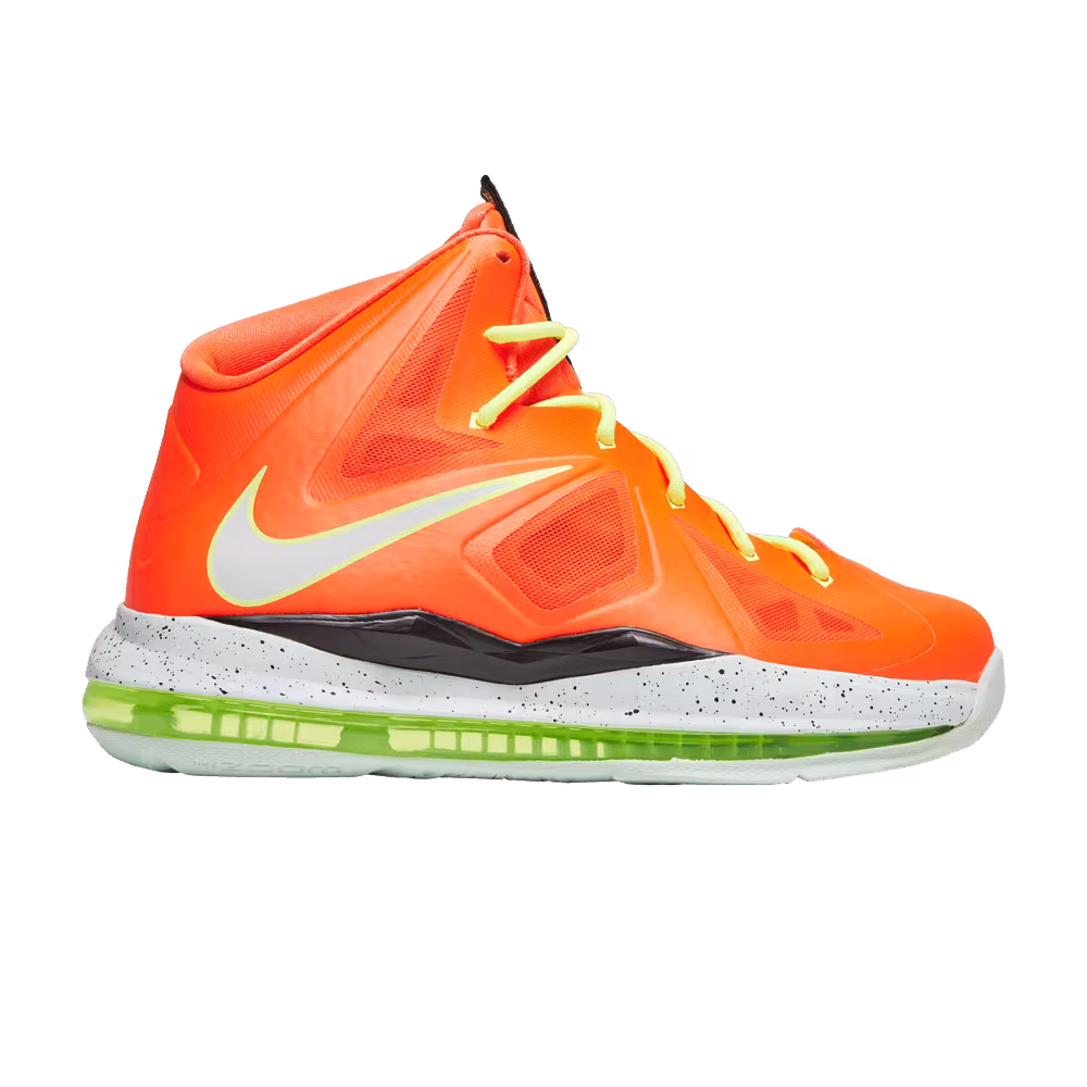 Nike LeBron 10 GS Bright Crimson