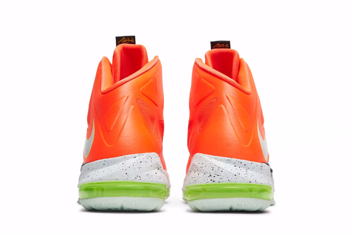 Nike LeBron 10 GS Bright Crimson, view 7