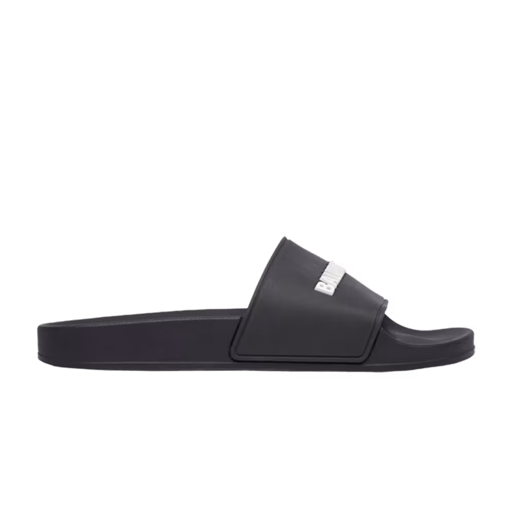 Balenciaga Women's Pool Slides Black