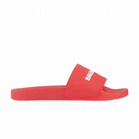 Balenciaga Pool Slides 'Red'