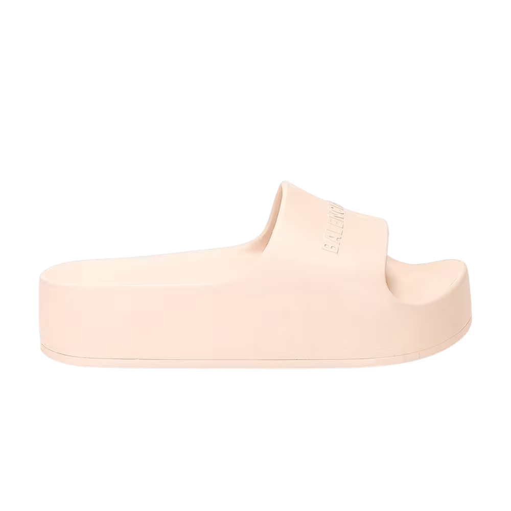 Balenciaga Women's Chunky Slide Brown Sand Beige