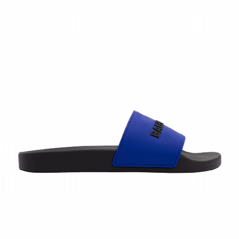 Balenciaga Pool Slides 'Blue Black'