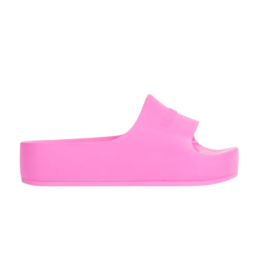 Balenciaga Women's Chunky Slides Pink
