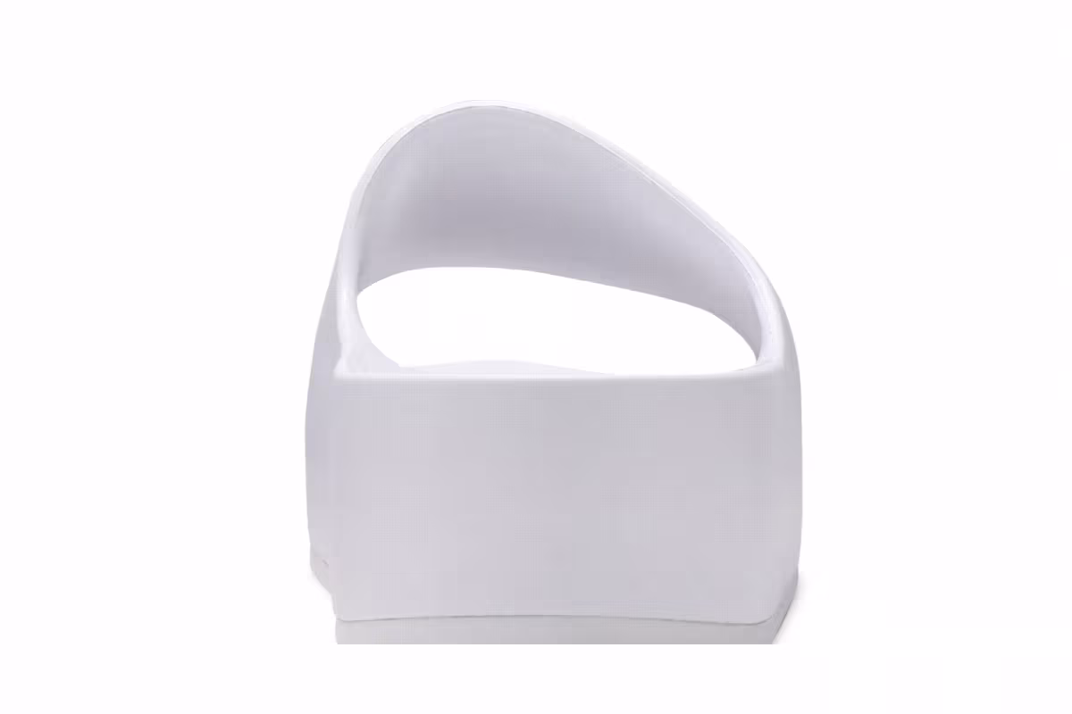 Balenciaga Women's Chunky Slides Optic White, view 8
