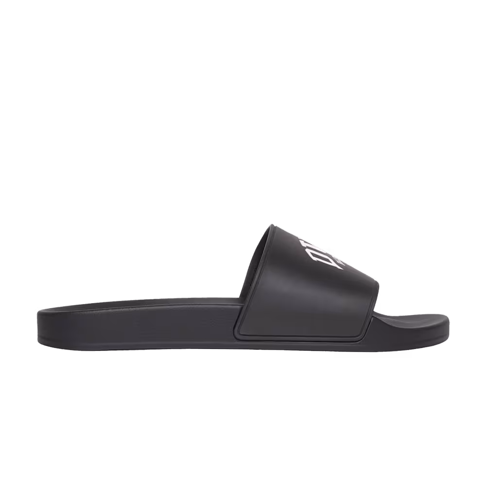 Balenciaga Pool Slides Cities Dubai - Black