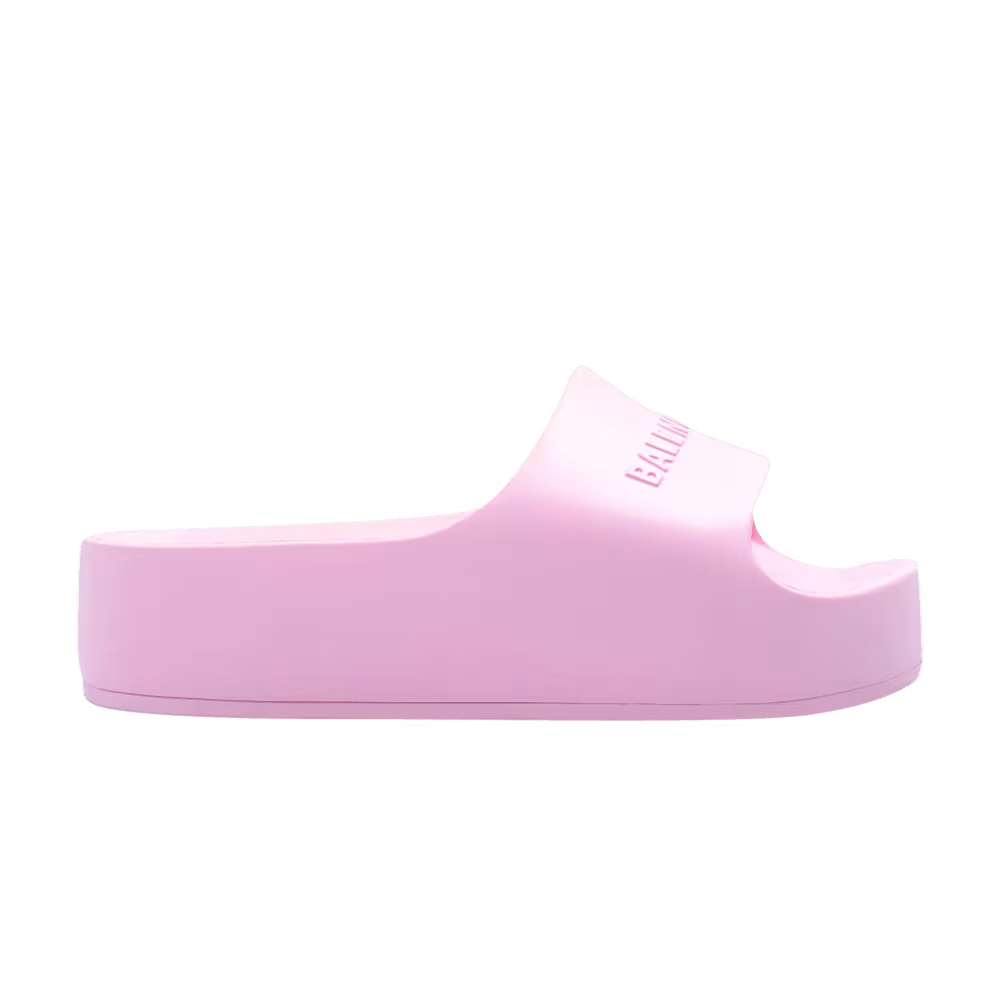 Balenciaga Women's Chunky Slides Light Pink