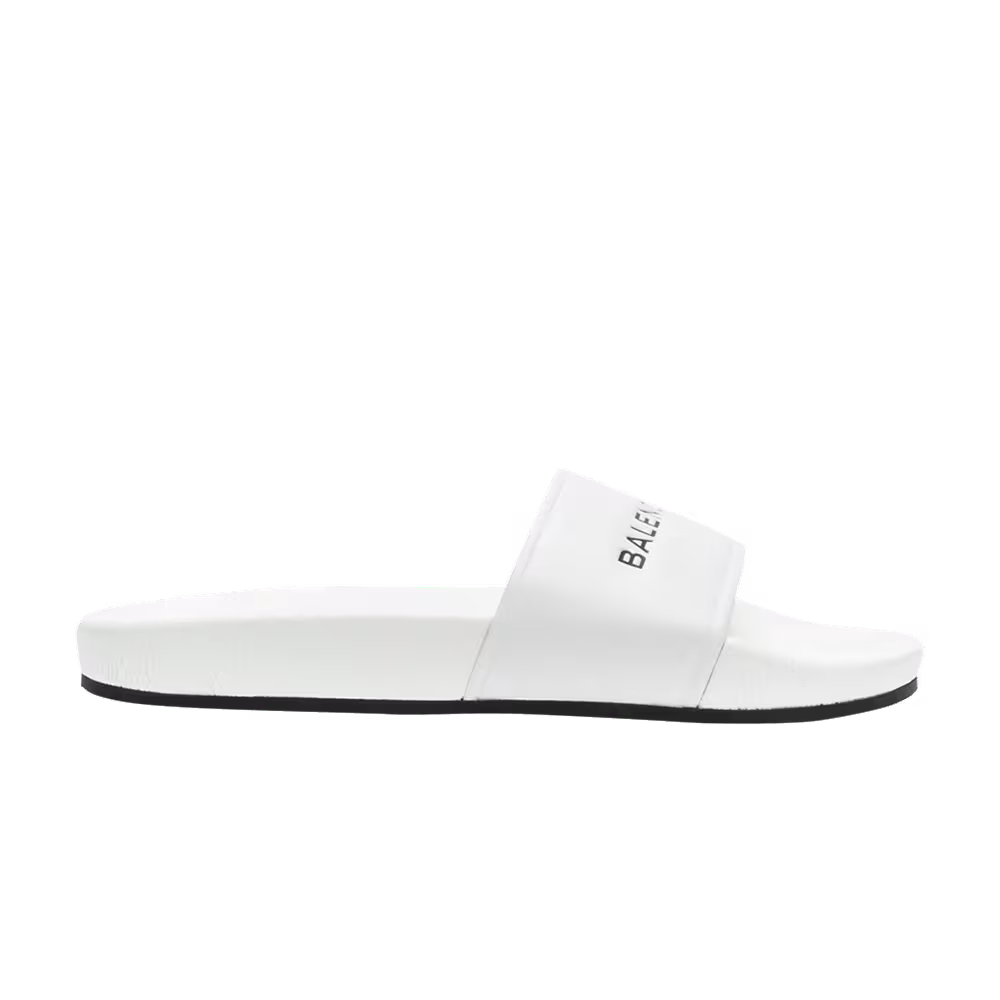 Balenciaga Women's Slides Logo