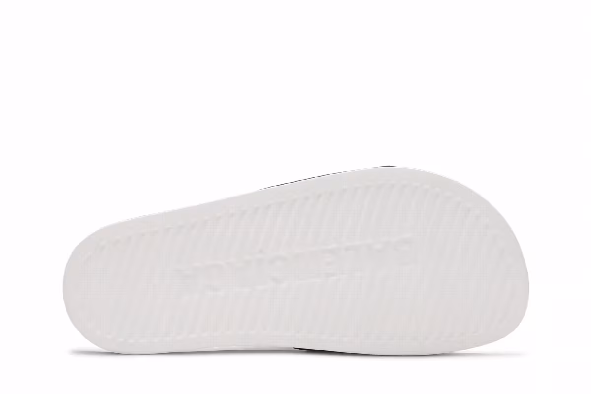 Balenciaga Women's Pool Slides White Black, view 5