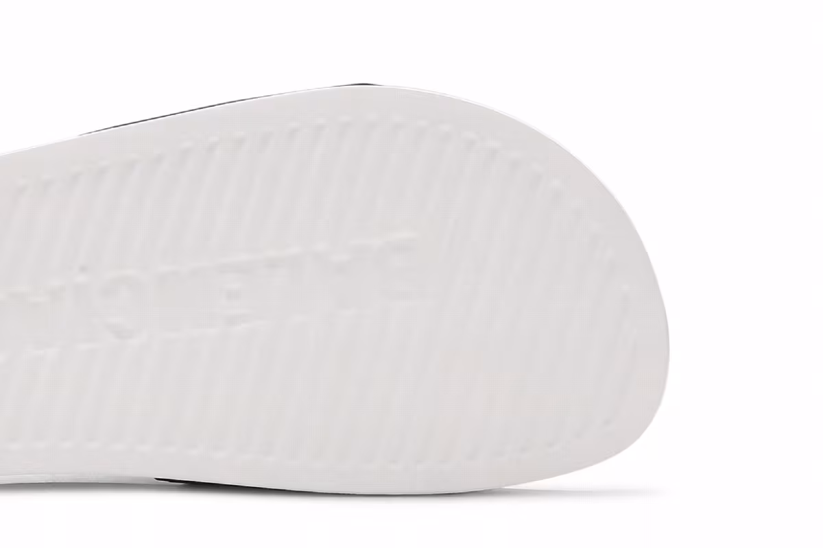 Balenciaga Women's Pool Slides White Black, view 6