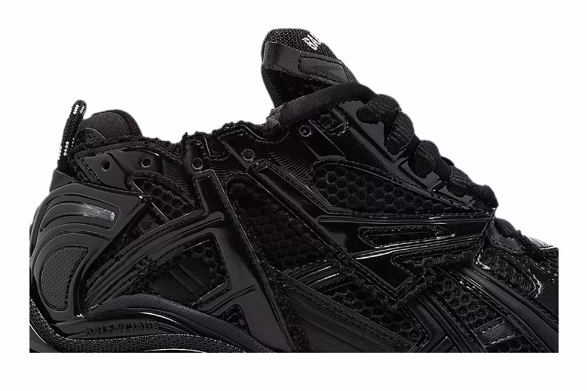 Balenciaga Women's Runner Sneaker Black, view 3
