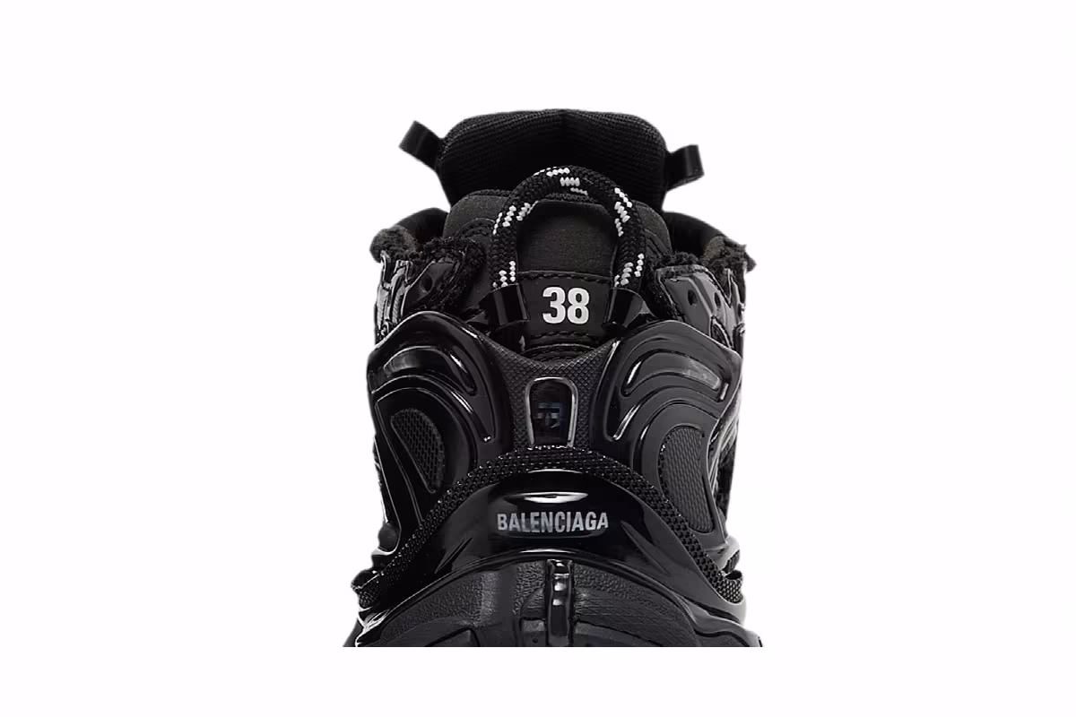 Balenciaga Women's Runner Sneaker Black, view 8