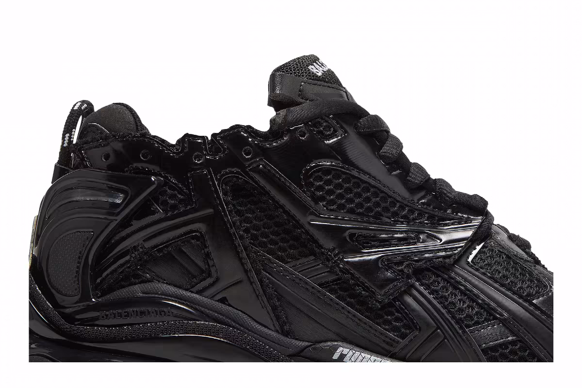 Balenciaga Runner Sneaker Black, view 3