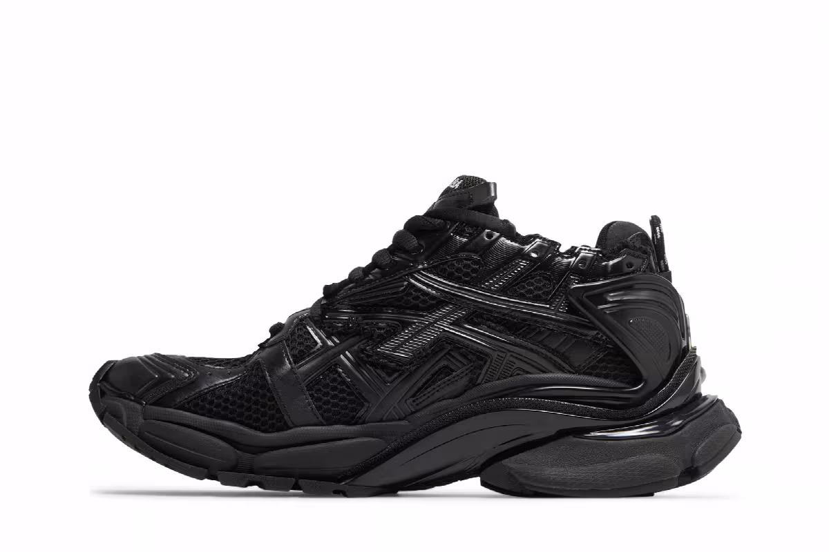 Balenciaga Runner Sneaker Black, view 4