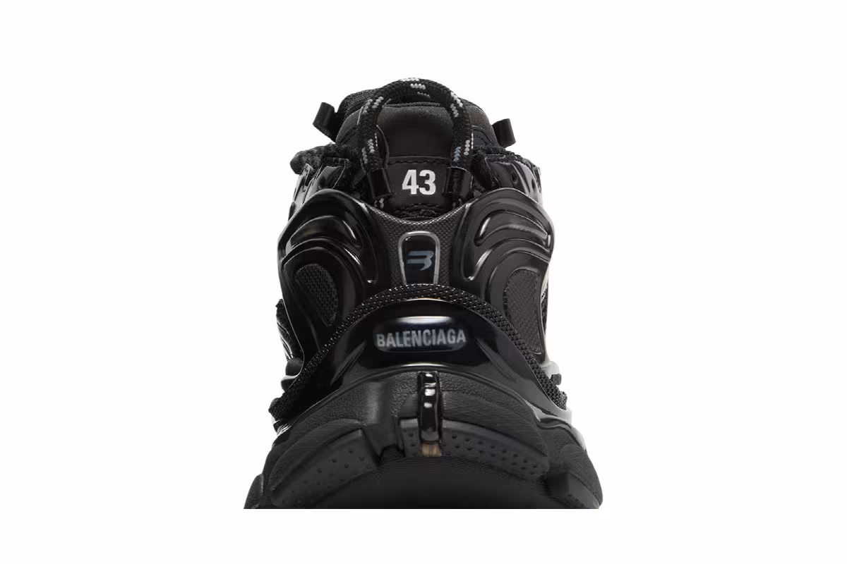 Balenciaga Runner Sneaker Black, view 8