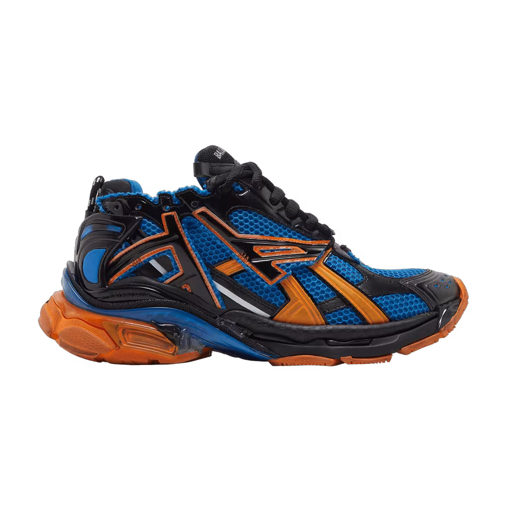 Balenciaga Runner Sneaker Blue Orange