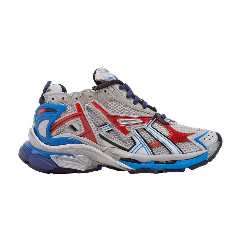 Balenciaga Runner Sneaker Grey Red Blue