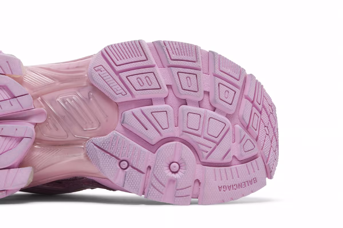 Balenciaga Women's Runner Sneaker Pink, view 6