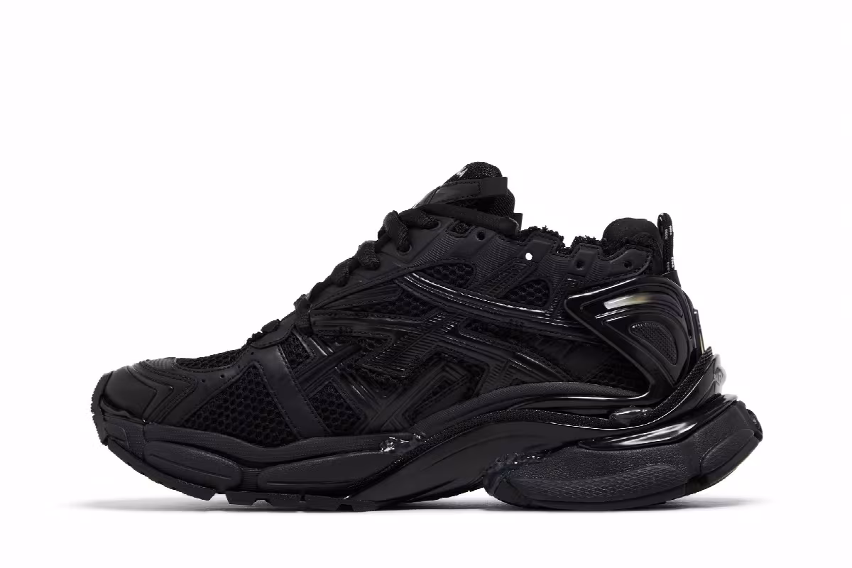 Balenciaga Runner Sneaker Black, view 4