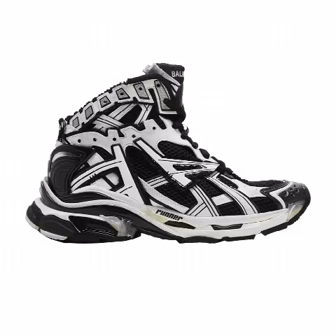 Balenciaga Runner High 'White Black'