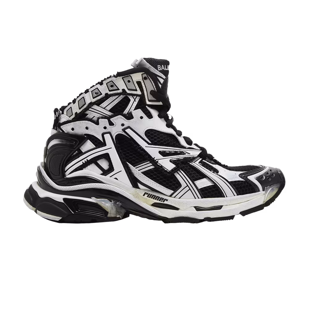 Balenciaga Runner High White Black