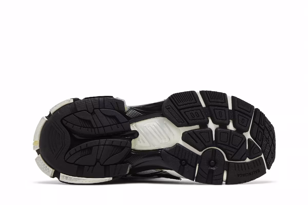 Balenciaga Runner High White Black, view 5