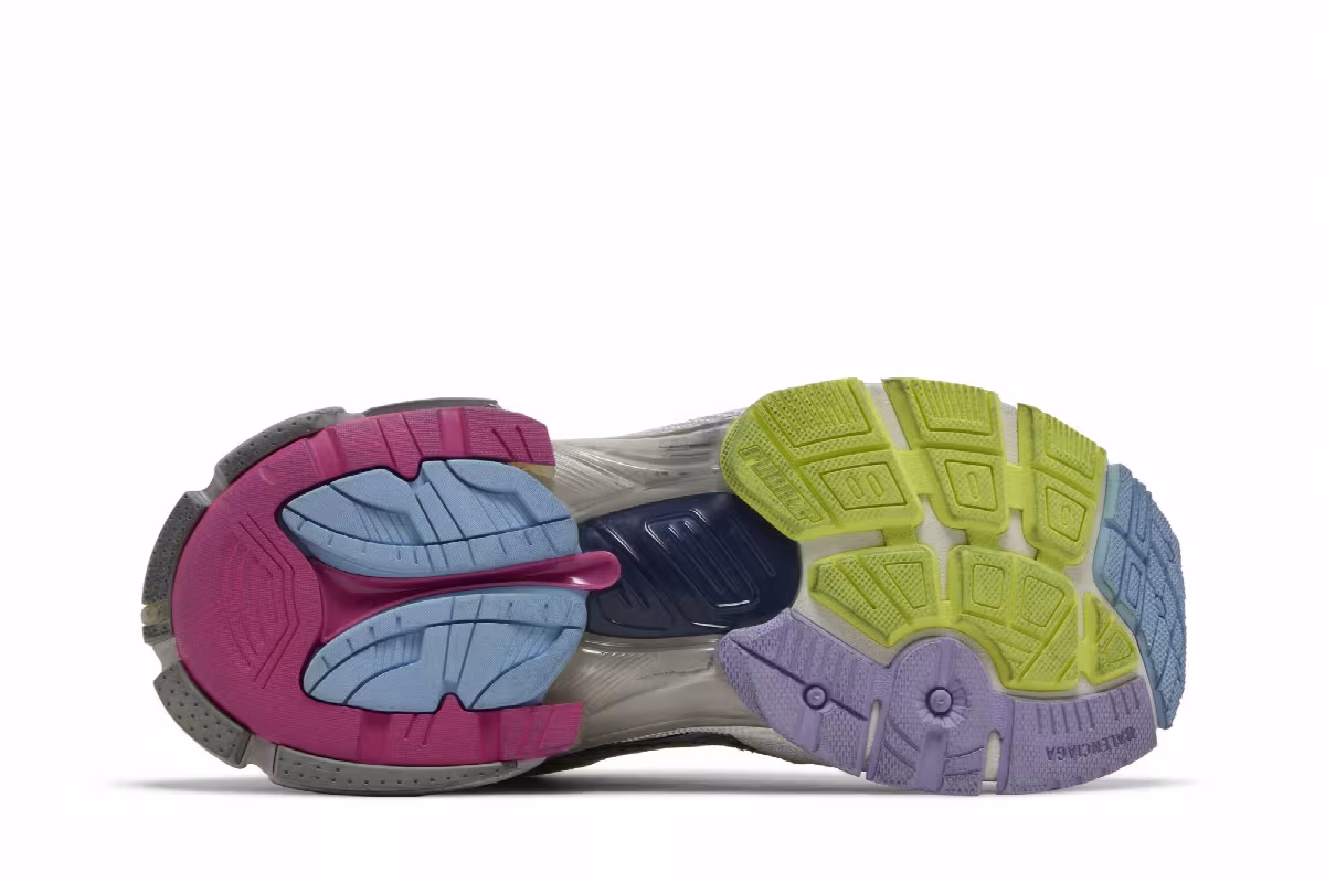 Balenciaga Women's Runner Sneaker Grey Light Purple, view 5