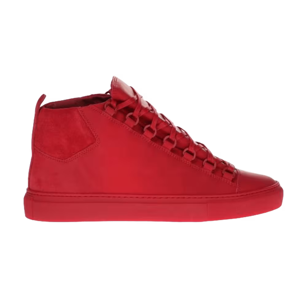Balenciaga Arena High Red Suede
