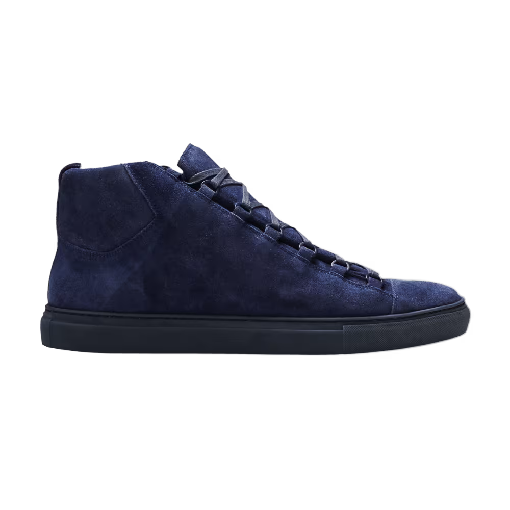 Balenciaga Arena Velvet High Blue