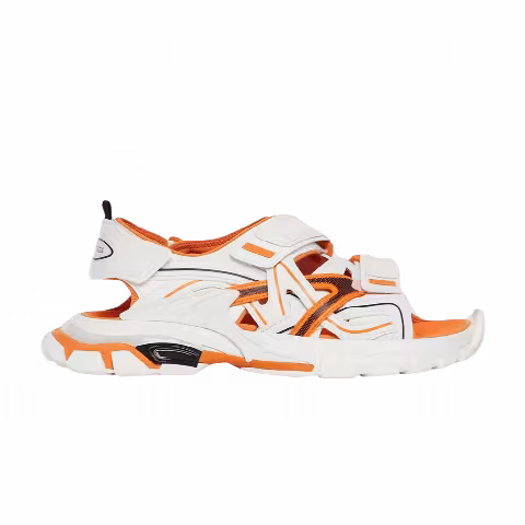 Balenciaga Wmns Track Sandal 'White Orange'
