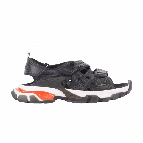Balenciaga Track Sandal 'Clearsole - Black Red'