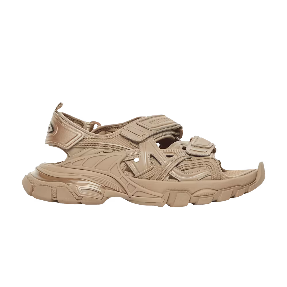 Balenciaga Women's Track Sandal Beige