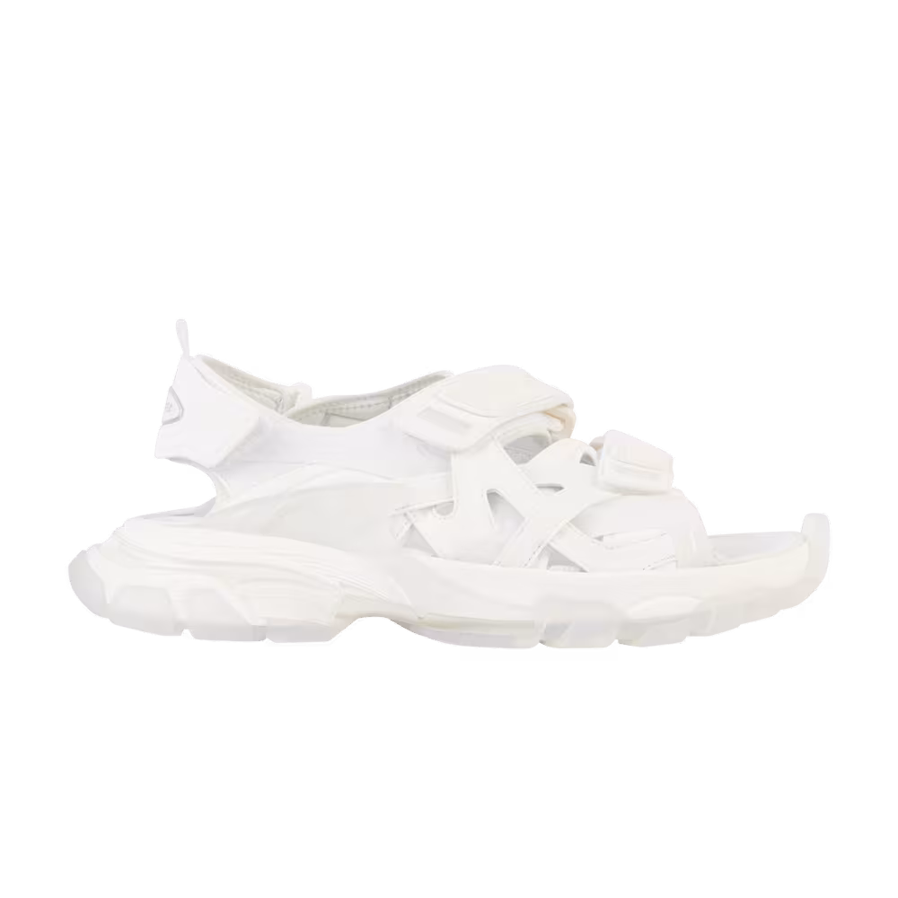 Balenciaga Women's Track Sandal White