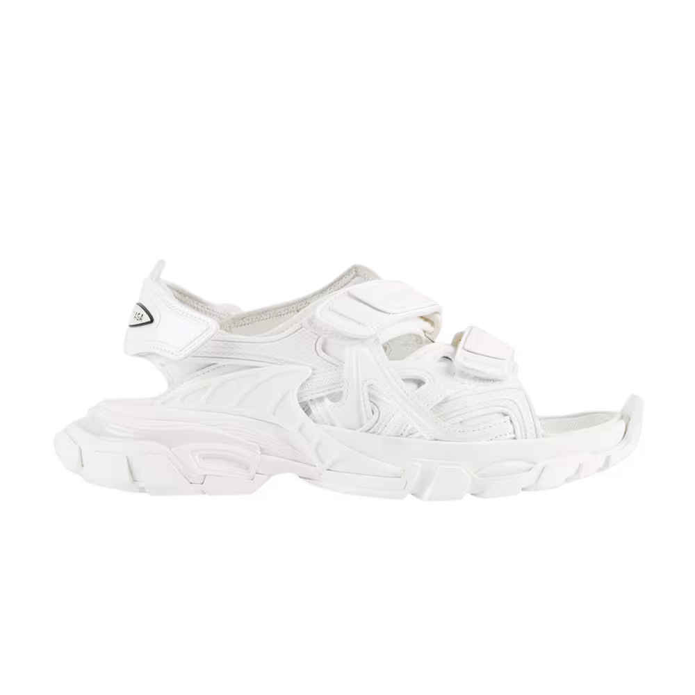 Balenciaga Women's Track Sandal Triple White