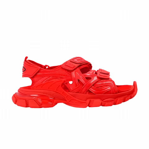 Balenciaga Track Sandal Kids 'Full Red'