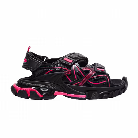 Balenciaga Wmns Track Sandal 'Black Pink'