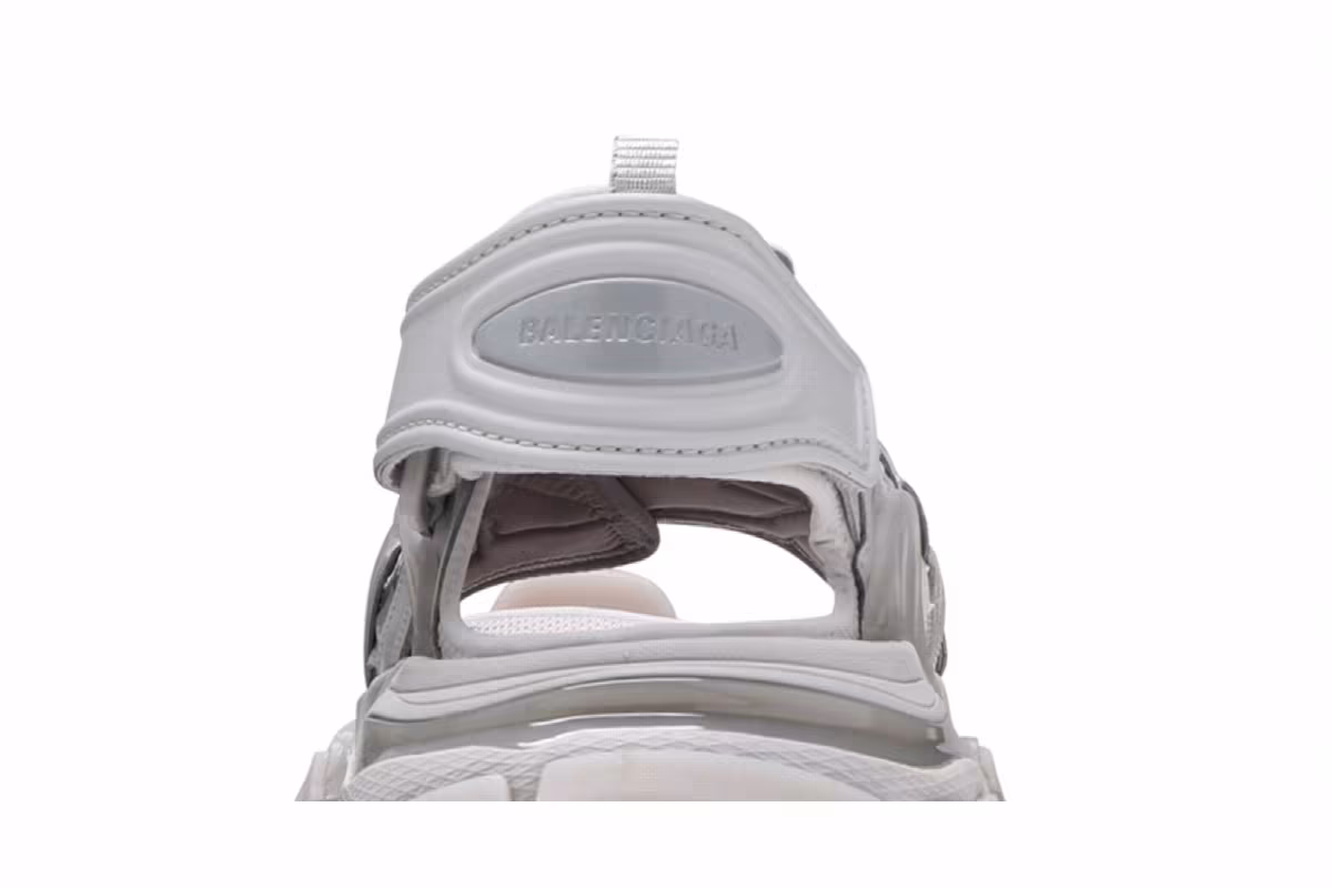 Balenciaga Track Sandal Clearsole - Grey, view 8