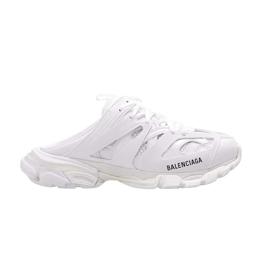 Balenciaga Women's Track Mule White